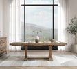 Dita Warm Natural Extendable Dining Table by Classic Home at Eve Furniture