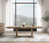 Dita Warm Natural Extendable Dining Table by Classic Home at Eve Furniture