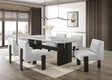 Diva Gray Genuine Marble 7-Piece Dining Room Set by Happy Homes at Eve Furniture