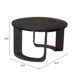 Divin Black Coffee Table by Zuomod at Eve Furniture