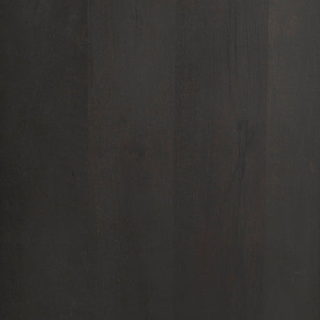 Divina Black-Brown Wood w/ White Marble Top and Black Metal Base Sideboard by Mercana at Eve Furniture