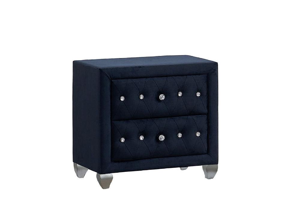 Divina Black Platform Bedroom Set by New Era Innovations at Eve Furniture