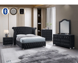 Divina Black Platform Bedroom Set by New Era Innovations at Eve Furniture