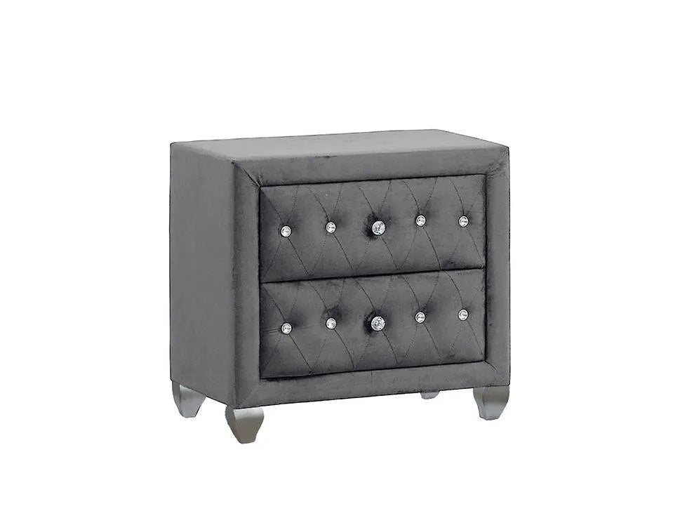Divina Grey Platform Bedroom Set by New Era Innovations at Eve Furniture
