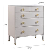 Divine White Chest by TOV Furniture at Eve Furniture