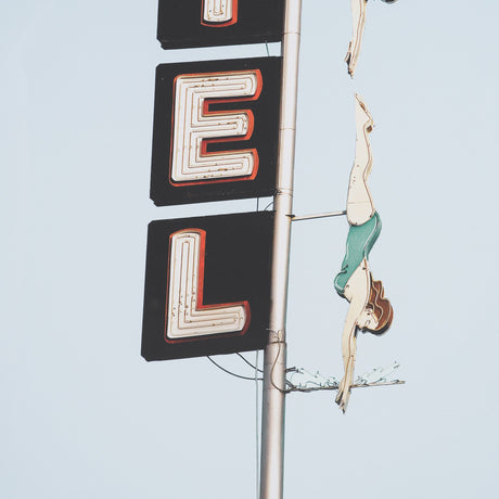 Diving Ladies by Kathrin Pienaar Framed Photo Print Matted Under Glass by Mercana at Eve Furniture