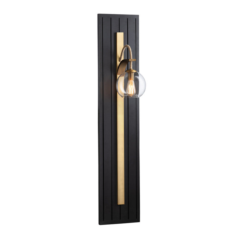 Dixon Black/Gold Wall Sconce (Set of 2) by Crestview at Eve Furniture