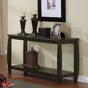 Dixon Espresso Rectangular Sofa Table with Lower Shelf by Coaster at Eve Furniture