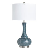 Dixon Teal Table Lamp (Set of 2) by Crestview at Eve Furniture