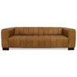 Dixon Waxy Tan Leather Sofa by Ashcroft Imports at Eve Furniture
