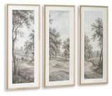 Dixonburg Taupe/Gray Wall Art, Set of 3 by Ashley at Eve Furniture