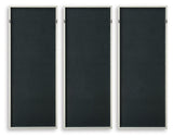 Dixonburg Taupe/Gray Wall Art, Set of 3 by Ashley at Eve Furniture