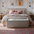 Dobo Gray Storage Bench by Zuomod at Eve Furniture