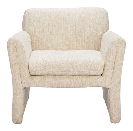 Dobra Oatmeal Beige Accent Chair by Zuomod at Eve Furniture
