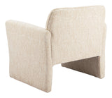 Dobra Oatmeal Beige Accent Chair by Zuomod at Eve Furniture