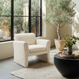 Dobra Oatmeal Beige Accent Chair by Zuomod at Eve Furniture
