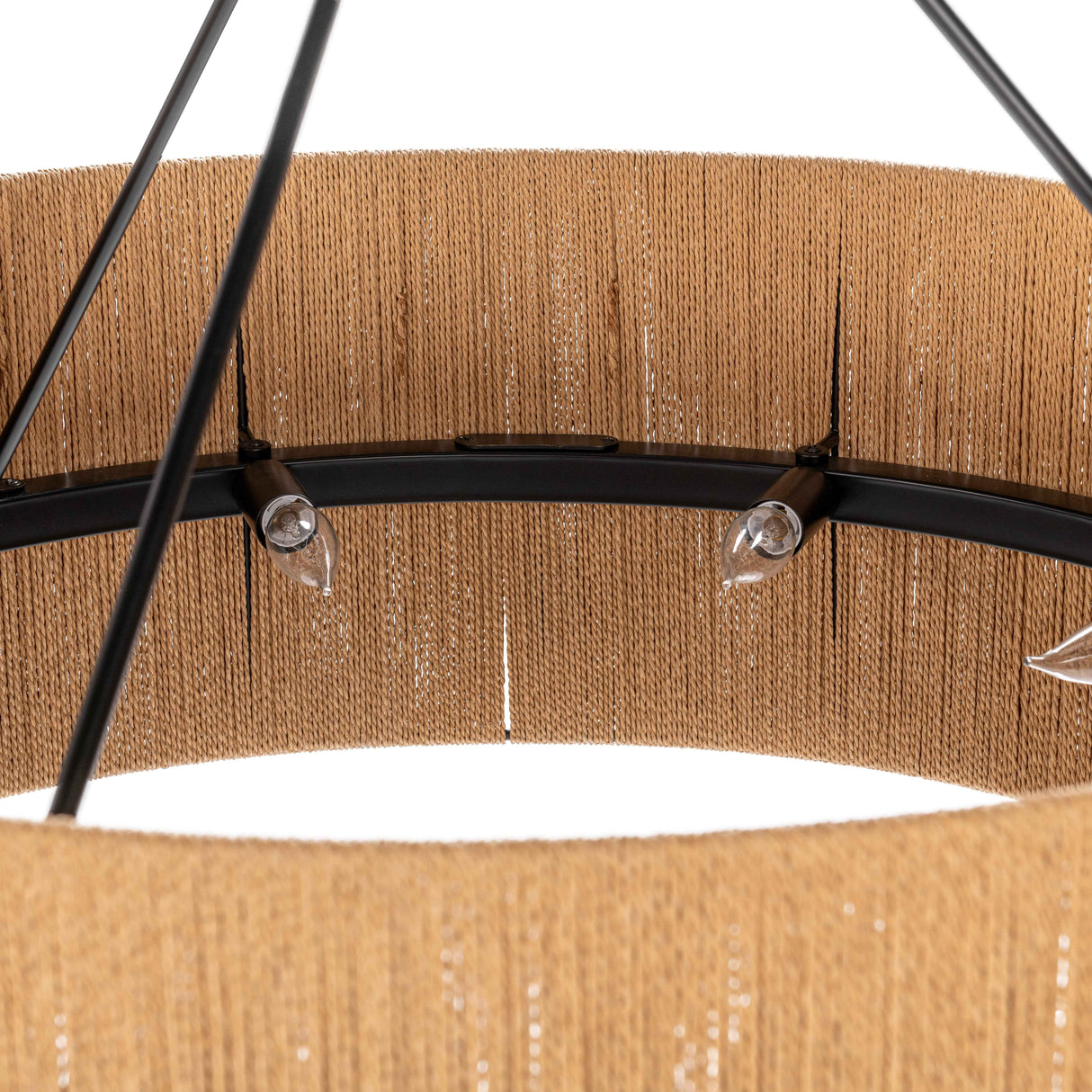 Dobson Pendant Natural/Black by Classic Home at Eve Furniture