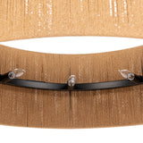 Dobson Pendant Natural/Black by Classic Home at Eve Furniture