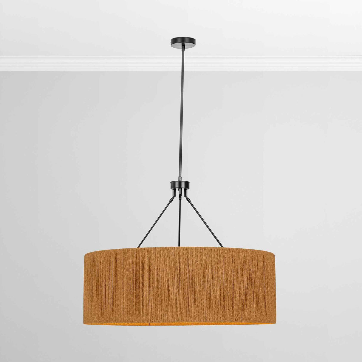 Dobson Pendant Natural/Black by Classic Home at Eve Furniture