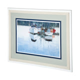 Dock Tight by Mercana Studio a Framed Art Print Matted under Glass by Mercana at Eve Furniture