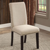 Dodson Black/Beige Side Chair Set of 2