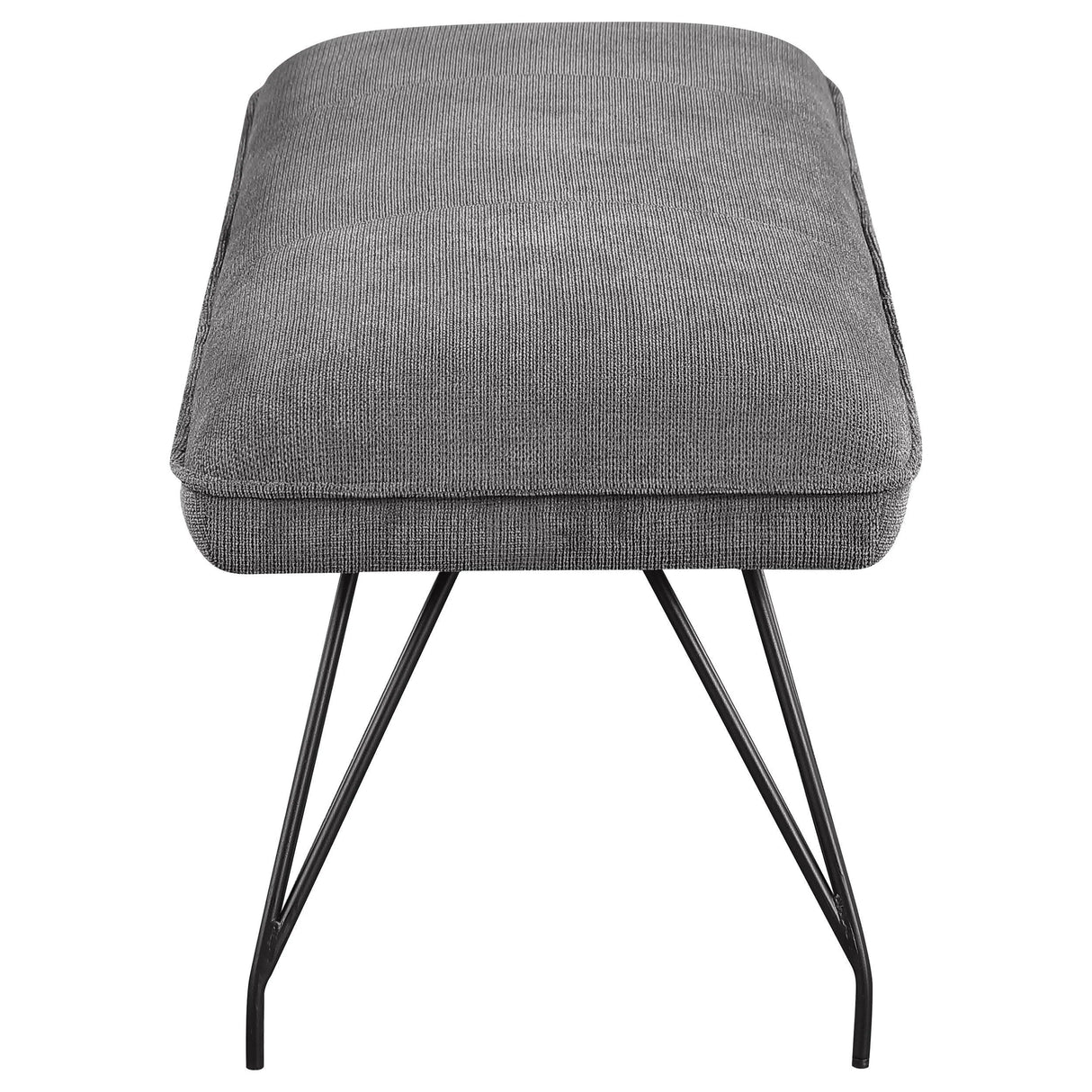 Dodson Fabric Upholstered Dining Bench Grey by Coaster at Eve Furniture