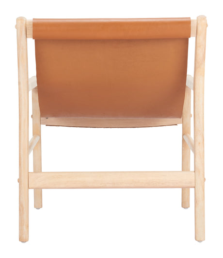 Doek Tan Accent Chair by Zuomod at Eve Furniture