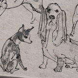 Dog Sketches II by Mercana Studio Hand Embelished Framed Artwork Matted under Glass by Mercana at Eve Furniture