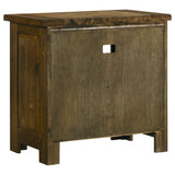 Doherty Rustic Brown 4-Piece Eastern King Bedroom Set by Coaster at Eve Furniture