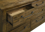 Doherty Rustic Brown 4-Piece Queen Bedroom Set by Coaster at Eve Furniture