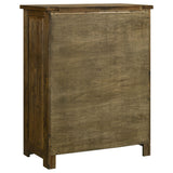 Doherty Rustic Brown 5-Piece Eastern King Bedroom Set by Coaster at Eve Furniture