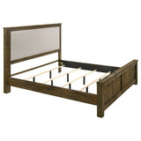 Doherty Rustic Brown 5-Piece Eastern King Bedroom Set by Coaster at Eve Furniture