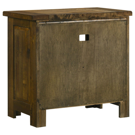 Doherty Rustic Brown 5-Piece Eastern King Bedroom Set by Coaster at Eve Furniture