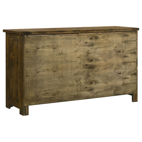 Doherty Rustic Brown 5-Piece Eastern King Bedroom Set by Coaster at Eve Furniture