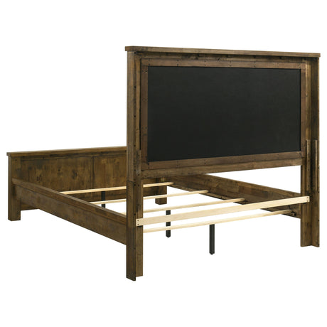 Doherty Rustic Brown 5-Piece Queen Bedroom Set by Coaster at Eve Furniture