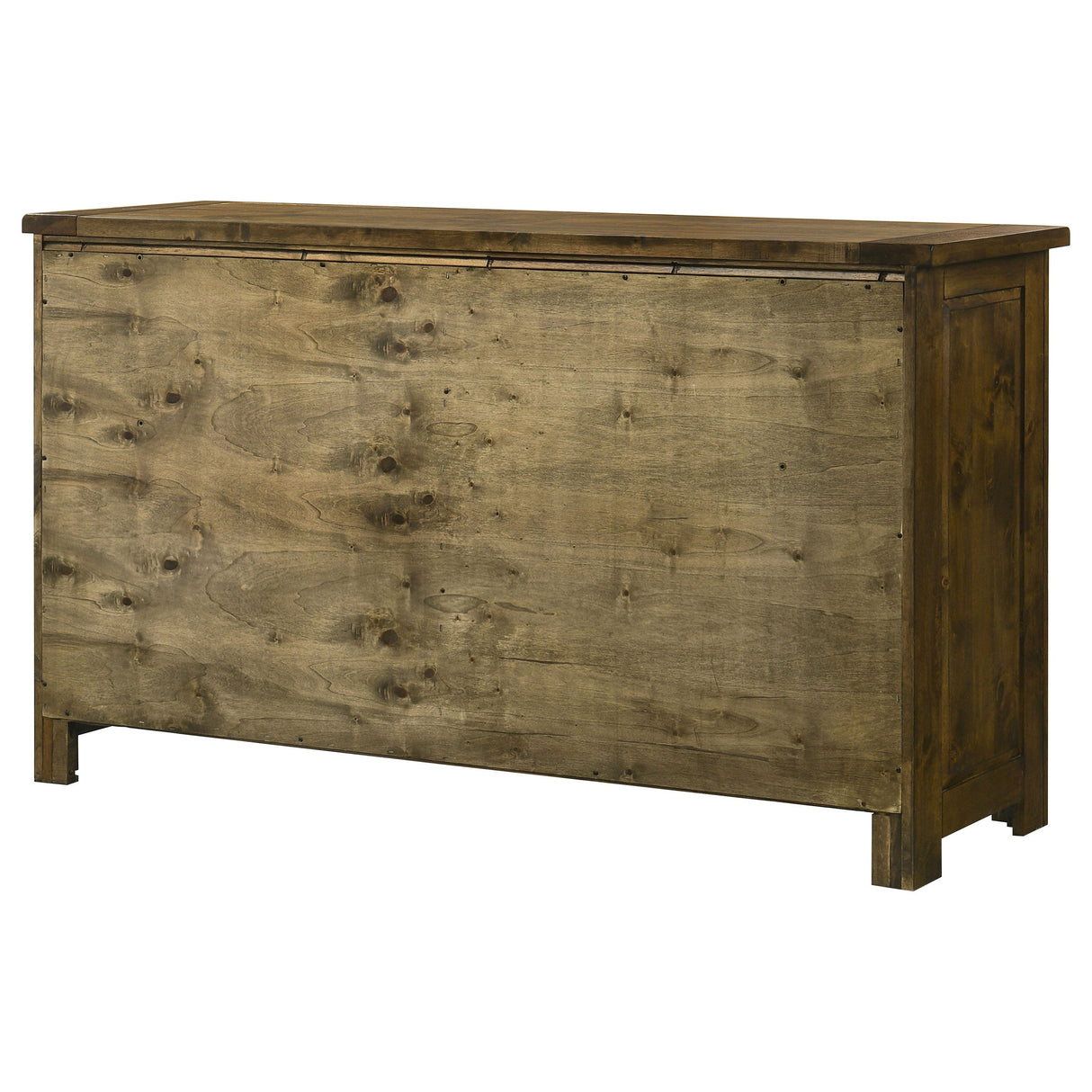 Doherty Rustic Brown 6-drawer Bedroom Dresser by Coaster at Eve Furniture