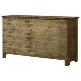 Doherty Rustic Brown 6-drawer Bedroom Dresser by Coaster at Eve Furniture