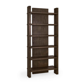 Doku Bookcase Coffee - Brown by Classic Home at Eve Furniture