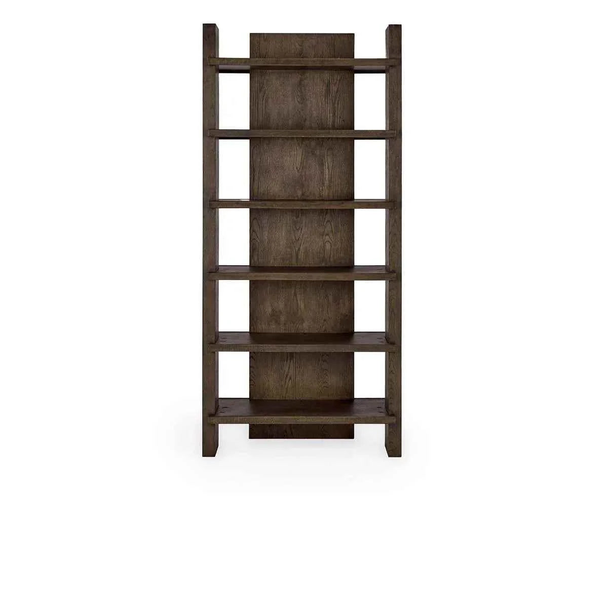 Doku Dark Brown Bookcase by Classic Home at Eve Furniture
