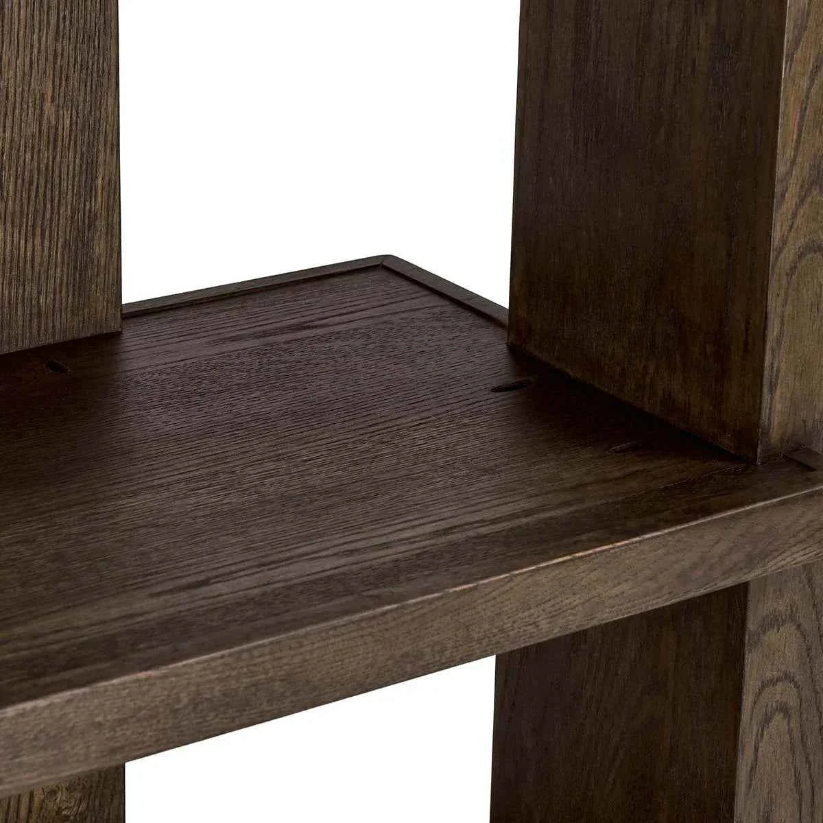 Doku Dark Brown Bookcase by Classic Home at Eve Furniture