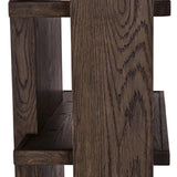 Doku Dark Brown Bookcase by Classic Home at Eve Furniture