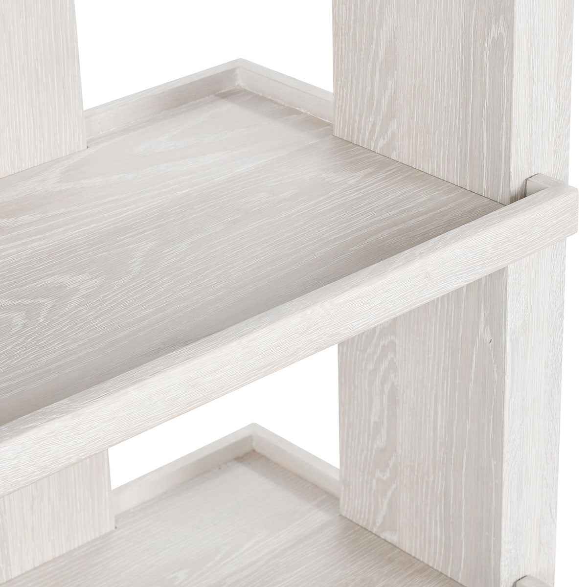 Doku Whitewash Bookcase by Classic Home at Eve Furniture