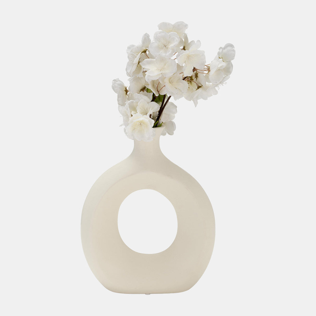 Dol, 10" Open Cut Vase, Cotton