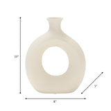 Dol, 10" Open Cut Vase, Cotton