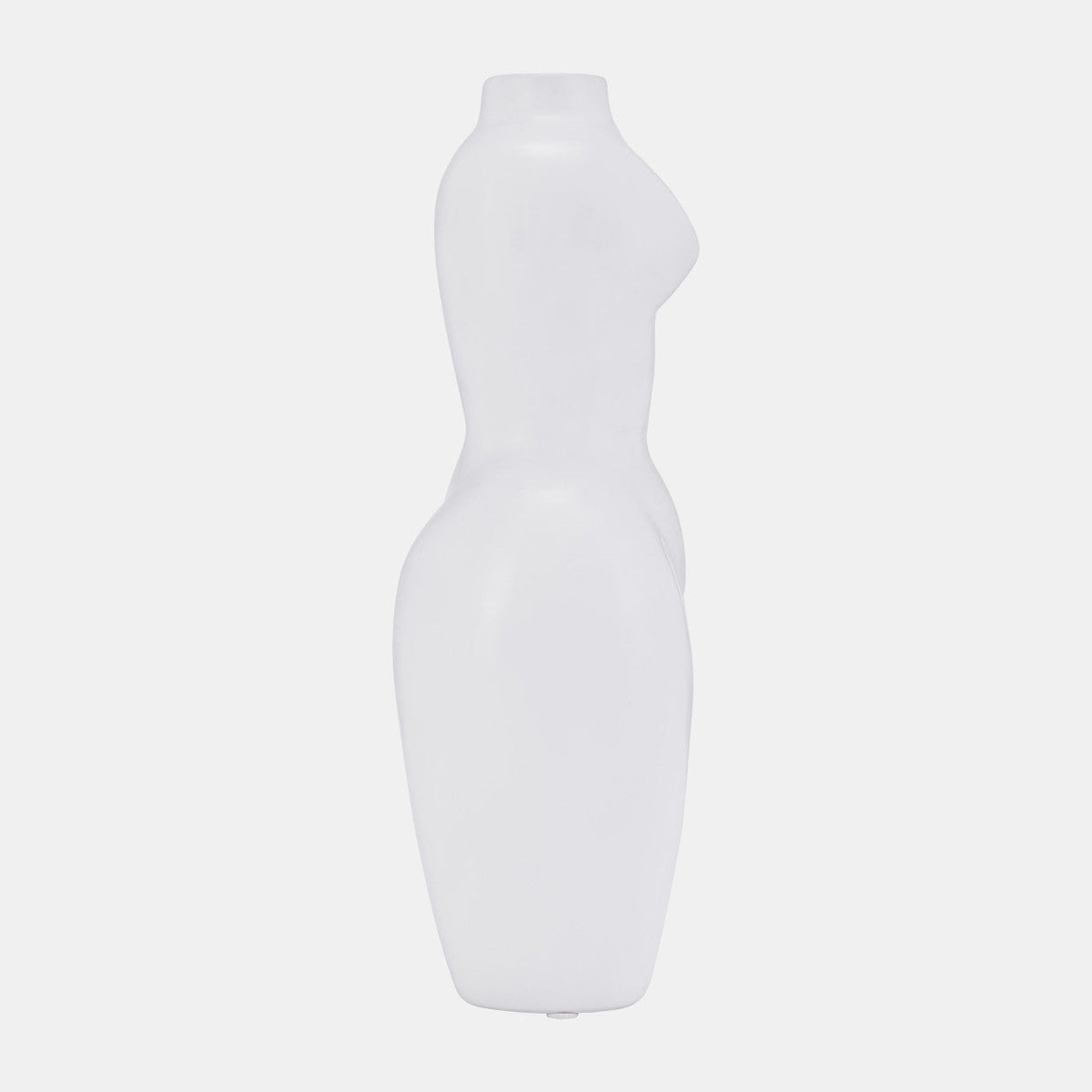 Dol, 12"h Torso Vase, White