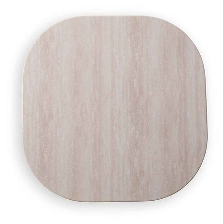 Dolan Creek Beige/Brown Square End Table by Ashley at Eve Furniture