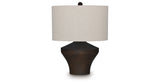 Dolanham Distressed Brown Table Lamp by ASHLEY FURNITURE at Eve Furniture