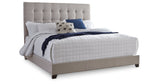 Dolante Beige Queen Upholstered Bed by ASHLEY FURNITURE at Eve Furniture
