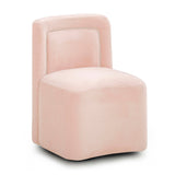 Dolce Velvet Rolling Desk Chair by TOV Furniture at Eve Furniture