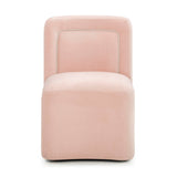 Dolce Velvet Rolling Desk Chair by TOV Furniture at Eve Furniture